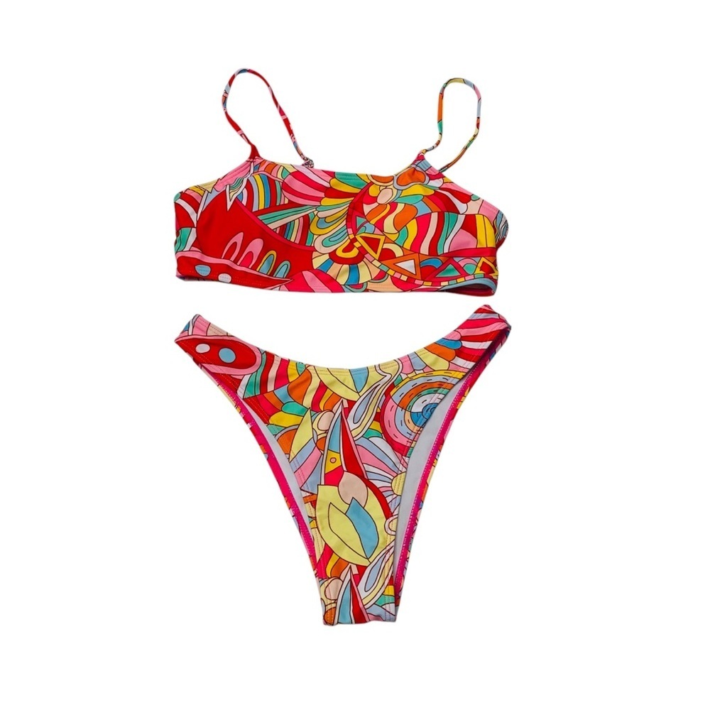 Colorful Abstract‎ Bikini Set